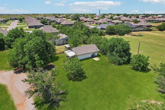 1227 Stout Dr NW, Piedmont, OK 73078 - aerial perspective of suburban area