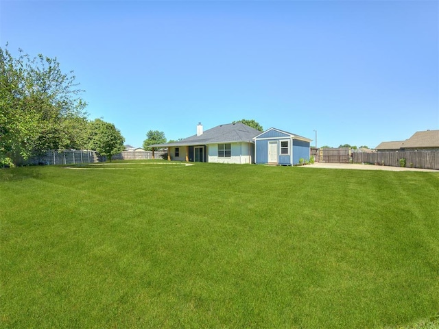 1900 New Haven Ct, Moore, OK 73160 - view of yard