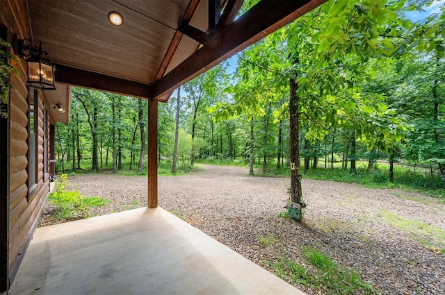 295 Orca Rd, Broken Bow, OK 74728 - view of patio / terrace
