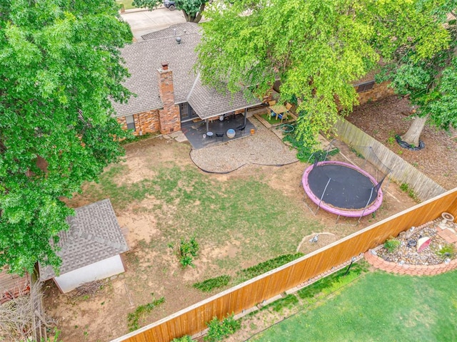 209 E Platt Dr, Yukon, OK 73099 - view from above of property
