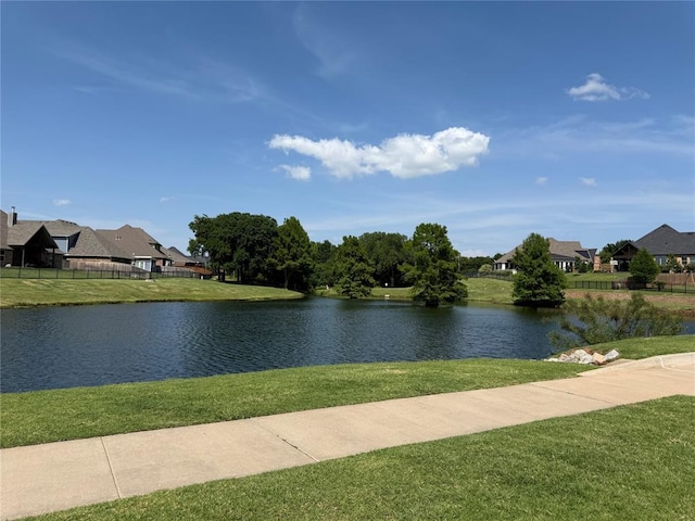 600 NW 186th St, Edmond, OK 73012 - water view with nearby suburban area