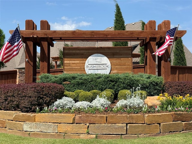 600 NW 186th St, Edmond, OK 73012 - view of community sign