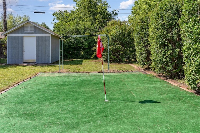 3032 NW 67th St, Oklahoma City, OK 73116 - view of green lawn
