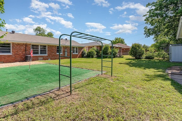 3032 NW 67th St, Oklahoma City, OK 73116 - view of green lawn