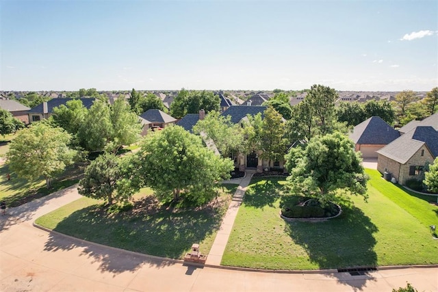 18617 Wolf Creek Dr, Edmond, OK 73012 - aerial perspective of suburban area