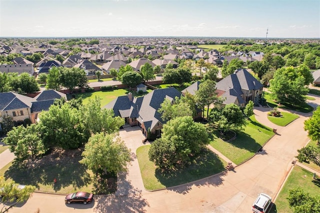 18617 Wolf Creek Dr, Edmond, OK 73012 - aerial view of residential area