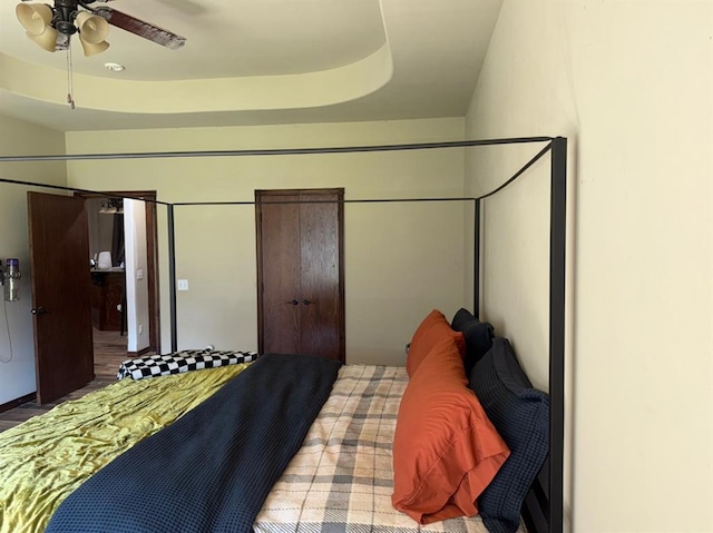 928 County St Unit 2932, Tuttle, OK 73089 - bedroom featuring wood finished floors