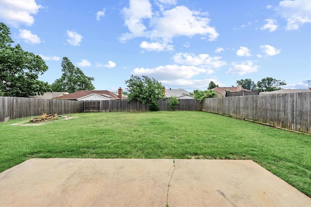 7 Concord Blvd, Shawnee, OK 74804 - view of yard featuring a patio