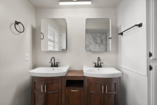7 Concord Blvd, Shawnee, OK 74804 - bathroom featuring double vanity