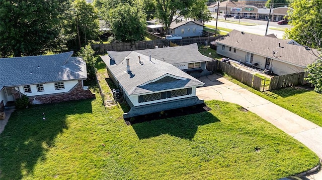 1524 Hampton Dr, Del City, OK 73115 - aerial view of residential area