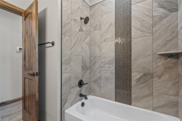 2414 Black Jack Way, Blanchard, OK 73010 - bathroom with bathtub / shower combination