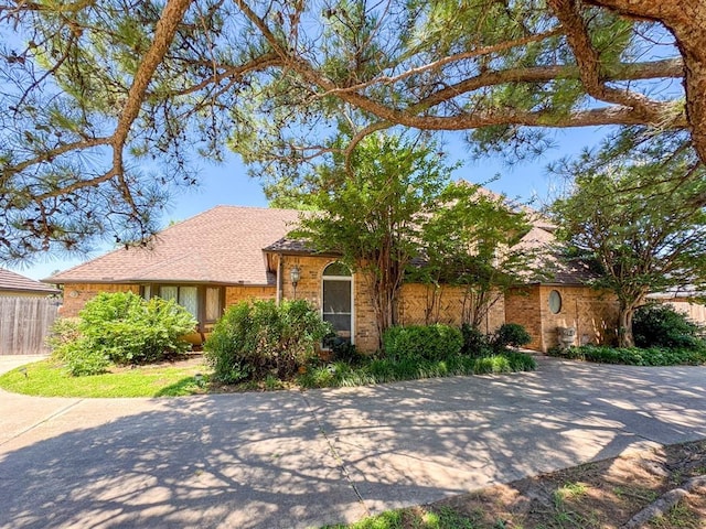 2010 Saddleback Blvd, Norman, OK 73072 - view of front of house with brick siding