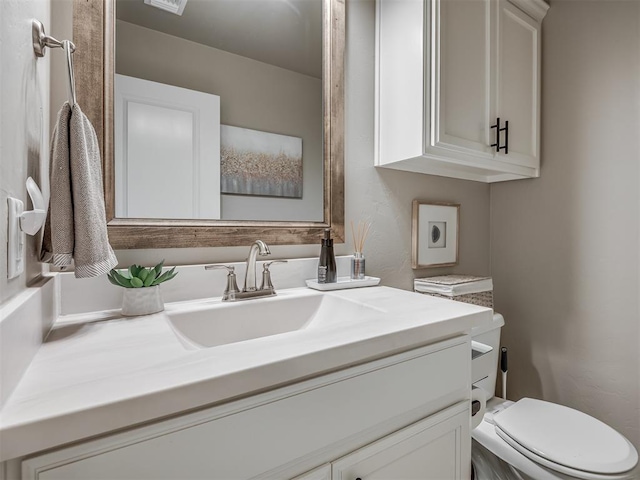 16112 Buffalo Dr, Oklahoma City, OK 73170 - bathroom with vanity and toilet