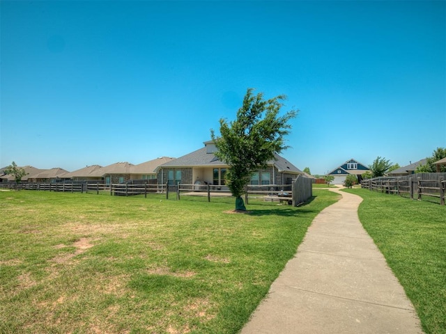 16112 Buffalo Dr, Oklahoma City, OK 73170 - view of yard featuring a residential view