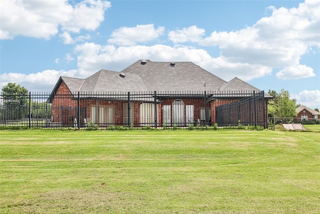 1329 S Southersby Dr, Mustang, OK 73064 - view of yard