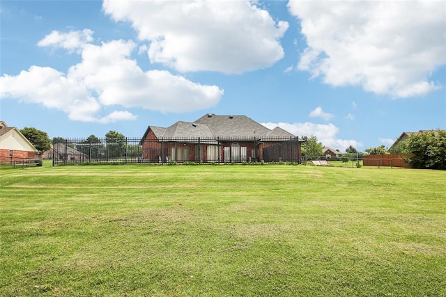 1329 S Southersby Dr, Mustang, OK 73064 - view of yard
