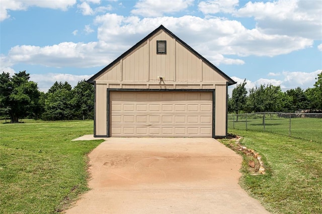 1329 S Southersby Dr, Mustang, OK 73064 - view of detached garage