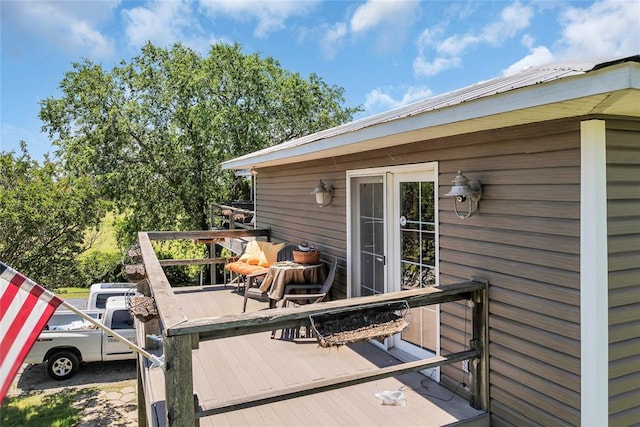 68 Ridgeview Rd, Ardmore, OK 73401 - view of deck
