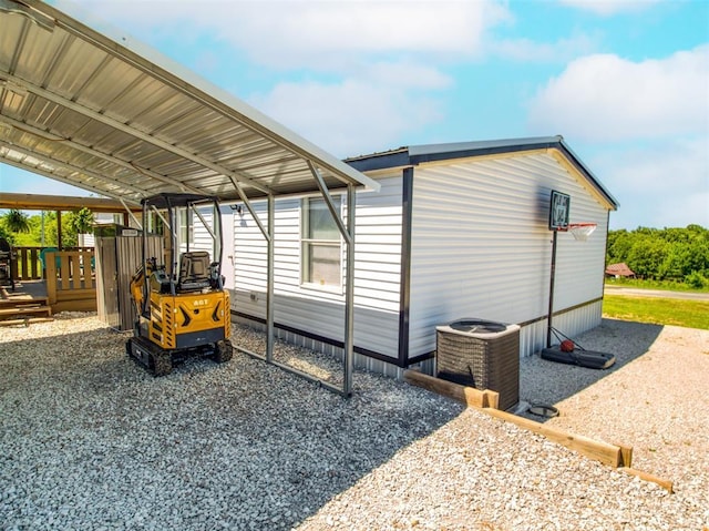 15026 N County Road 3370th Rd, Stratford, OK 74872 - view of car parking featuring a detached carport
