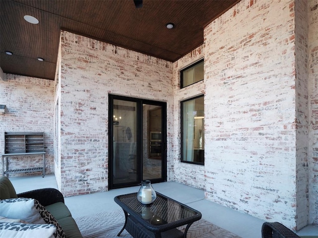 9117 SW 90th St, Mustang, OK 73064 - view of patio / terrace