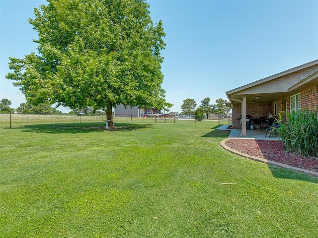 846 County St Unit 2910, Tuttle, OK 73089 - view of yard with a patio area