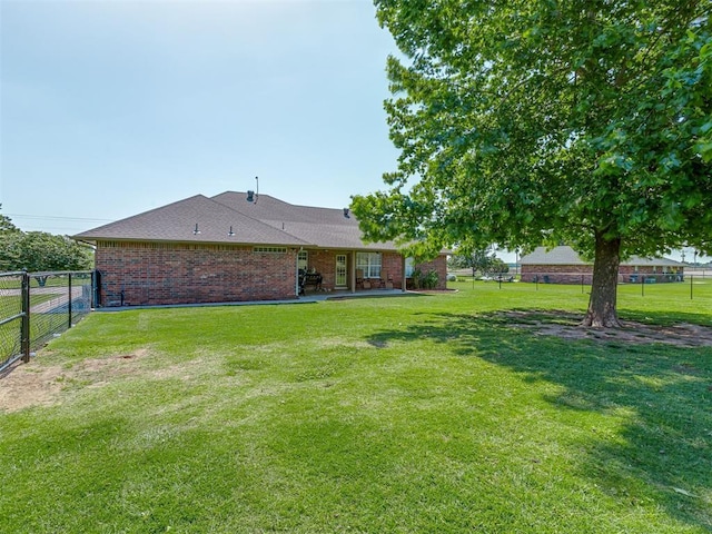 846 County St Unit 2910, Tuttle, OK 73089 - view of yard featuring a patio area