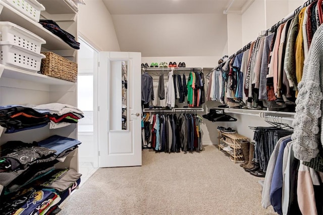 5804 NW 159th St, Edmond, OK 73013 - spacious closet featuring carpet floors