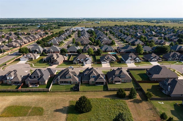 5804 NW 159th St, Edmond, OK 73013 - aerial view of property's location with nearby suburban area