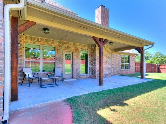 14210 Jack Rabbit Trl, Arcadia, OK 73007 - view of patio