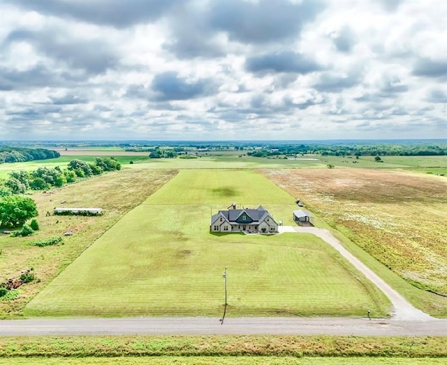 9027 Ns 3500th Rd, Prague, OK 74864 - overview of rural landscape