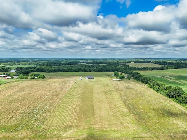 9027 Ns 3500th Rd, Prague, OK 74864 - aerial view of sparsely populated area featuring abundant farmland