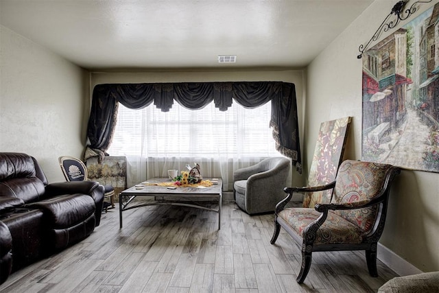3117 Lazy Ln, Del City, OK 73115 - living area featuring wood finished floors