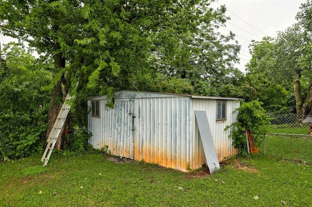 3117 Lazy Ln, Del City, OK 73115 - view of shed