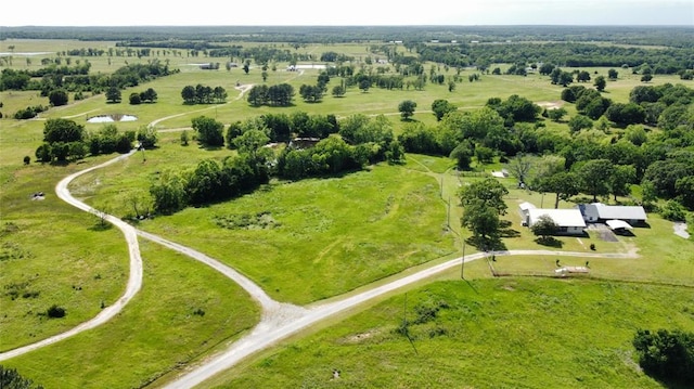 36797 N 56th Hwy, Okemah, OK 74859 - aerial view of sparsely populated area