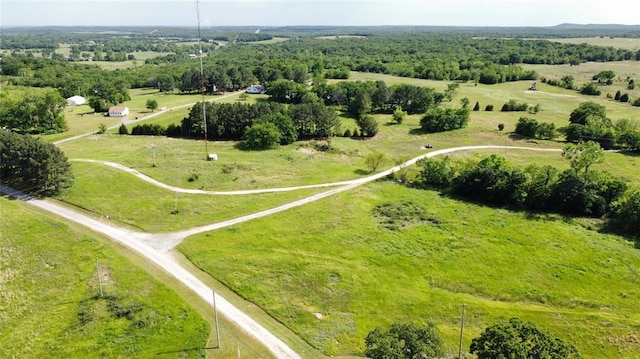 36797 N 56th Hwy, Okemah, OK 74859 - aerial view of sparsely populated area