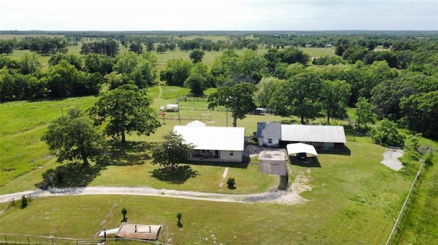 36797 N 56th Hwy, Okemah, OK 74859 - aerial view of sparsely populated area