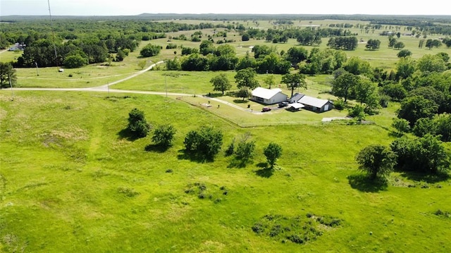 36797 N 56th Hwy, Okemah, OK 74859 - aerial view of sparsely populated area