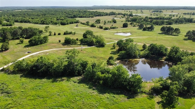 36797 N 56th Hwy, Okemah, OK 74859 - overview of rural landscape featuring a nearby body of water