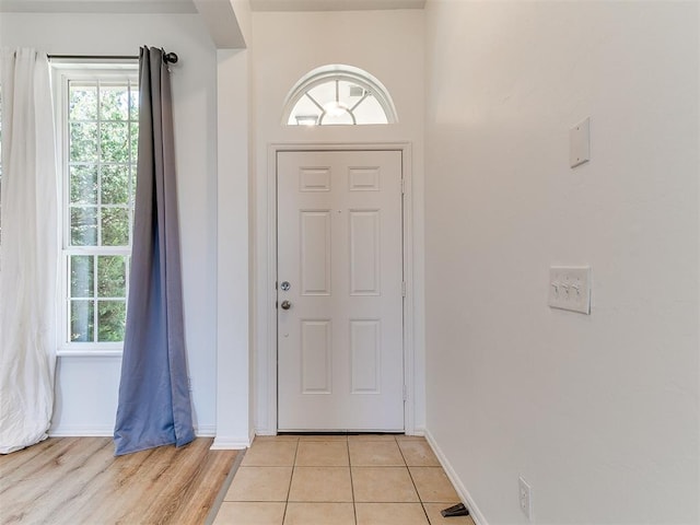16020 Panther Way, Edmond, OK 73013 - foyer entrance with baseboards