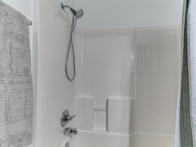 16020 Panther Way, Edmond, OK 73013 - full bath featuring shower / bath combination with curtain
