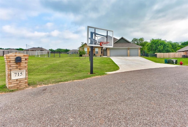 715 SE 37th St, Newcastle, OK 73065 - view of front of home with concrete driveway and a garage
