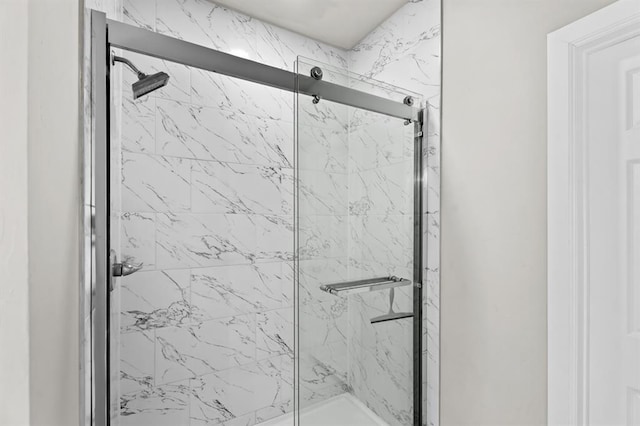 2382 County Road 1262, Blanchard, OK 73010 - full bathroom with a marble finish shower