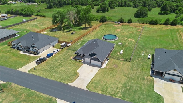 2382 County Road 1262, Blanchard, OK 73010 - aerial view of property and surrounding area