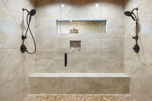 186 W Eagle Mountain Trl, Broken Bow, OK 74728 - bathroom with a shower stall