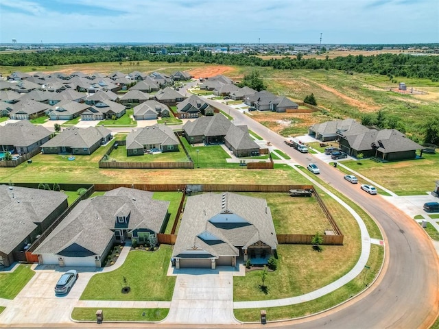 11052 NW 21st St, Yukon, OK 73099 - aerial perspective of suburban area