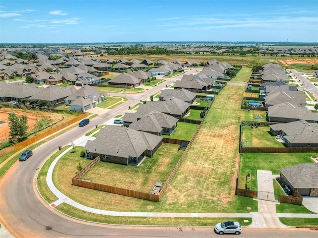 11052 NW 21st St, Yukon, OK 73099 - aerial view of residential area