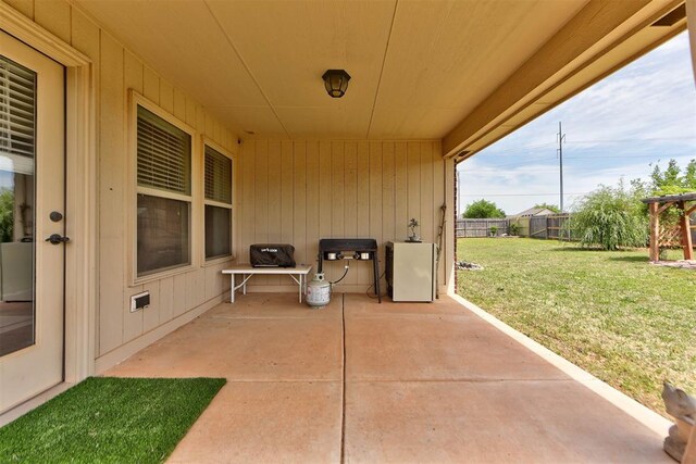 2345 NW 191st Ct, Edmond, OK 73012 - view of patio / terrace