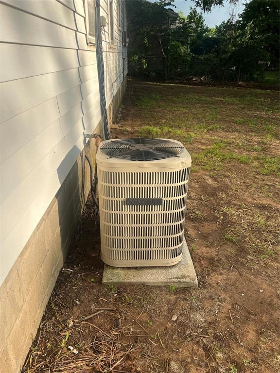 414 N 1st St, Tecumseh, OK 74873 - exterior view of central AC
