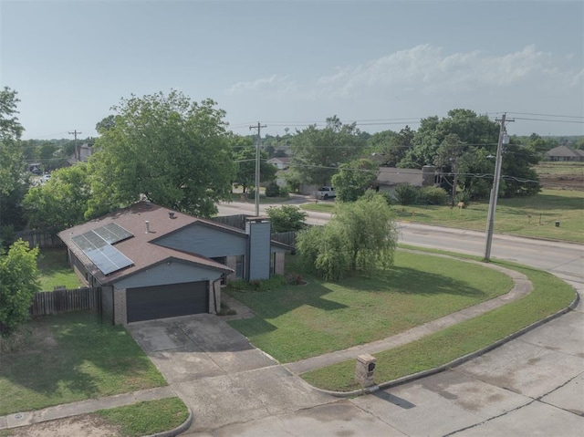 3501 Necia St, Moore, OK 73160 - aerial view of property and surrounding area