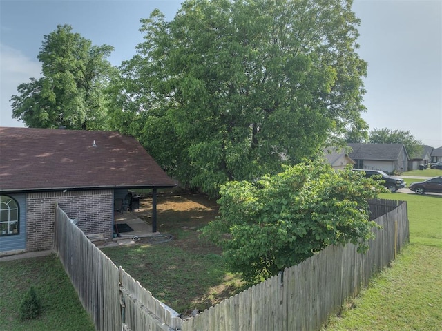 3501 Necia St, Moore, OK 73160 - view of yard